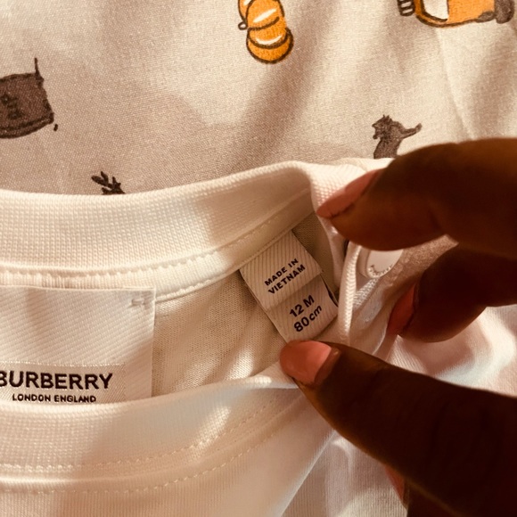 Baby Girl (New season) Burberry Shirt - Picture 4 of 7